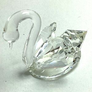 Crystal ZOO Swan Mini Figure Figurine 1-3/4"